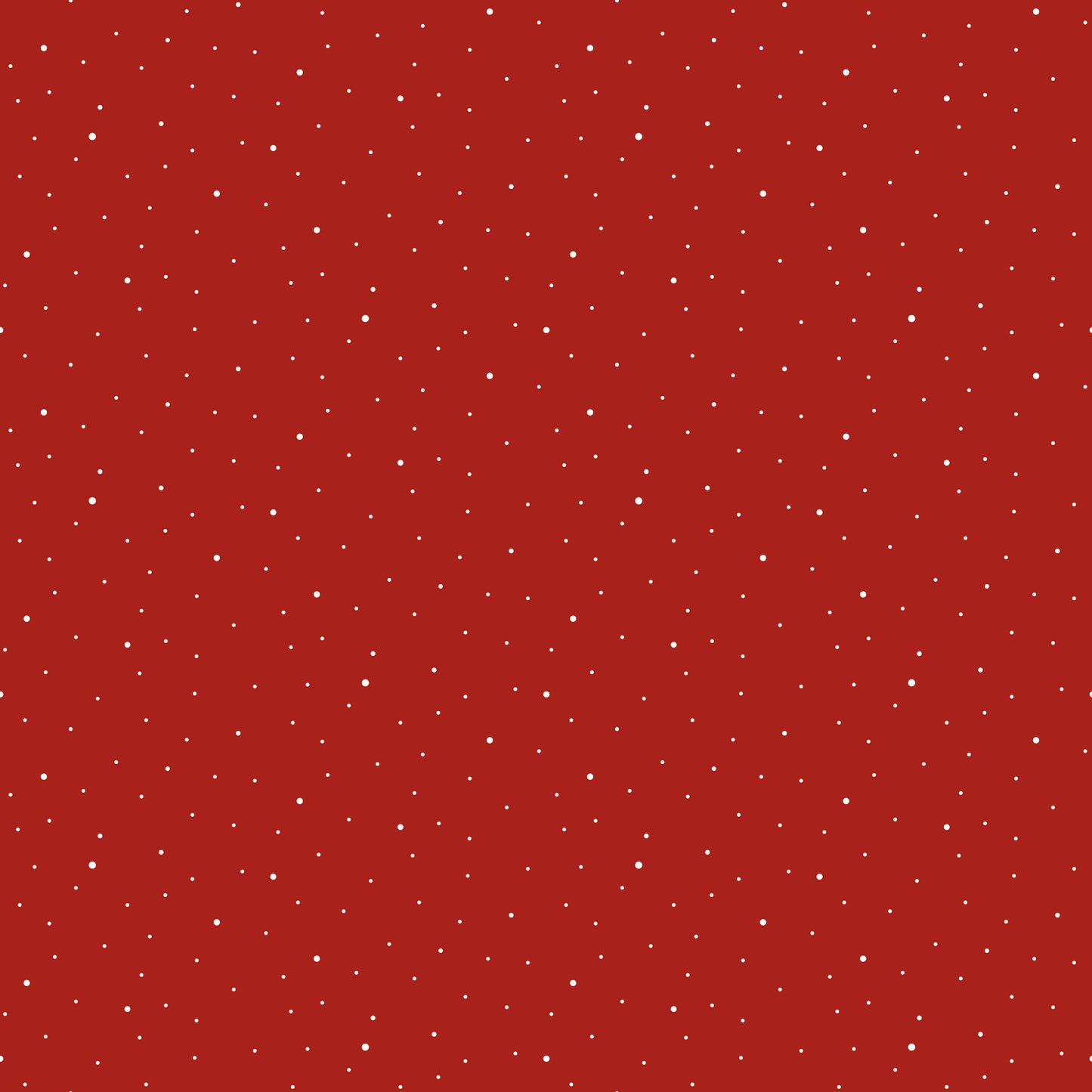 Wide Back Dapple Dot Barn Red 3-Yard Package