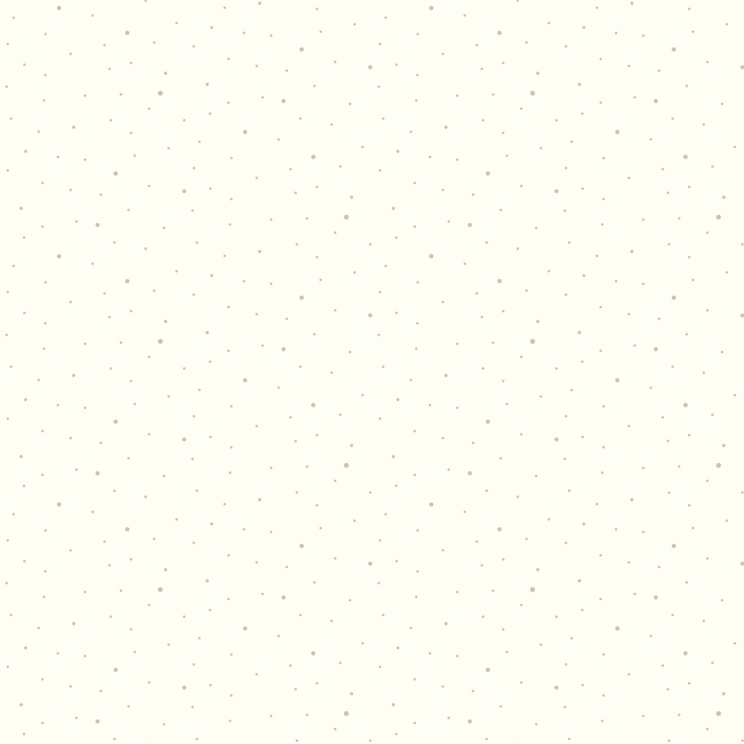 Wide Back Dapple Dot Beach on Off White 3-Yard Package