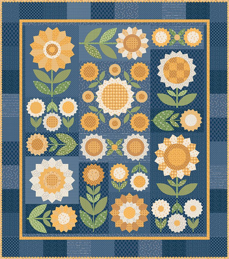 Fresh as a Daisy Sew Along Quilt Kit
