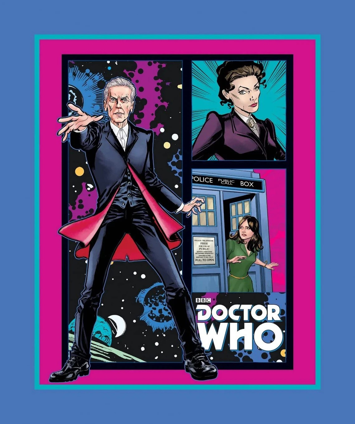 BBC Dr. Who Comics Telephone Panel