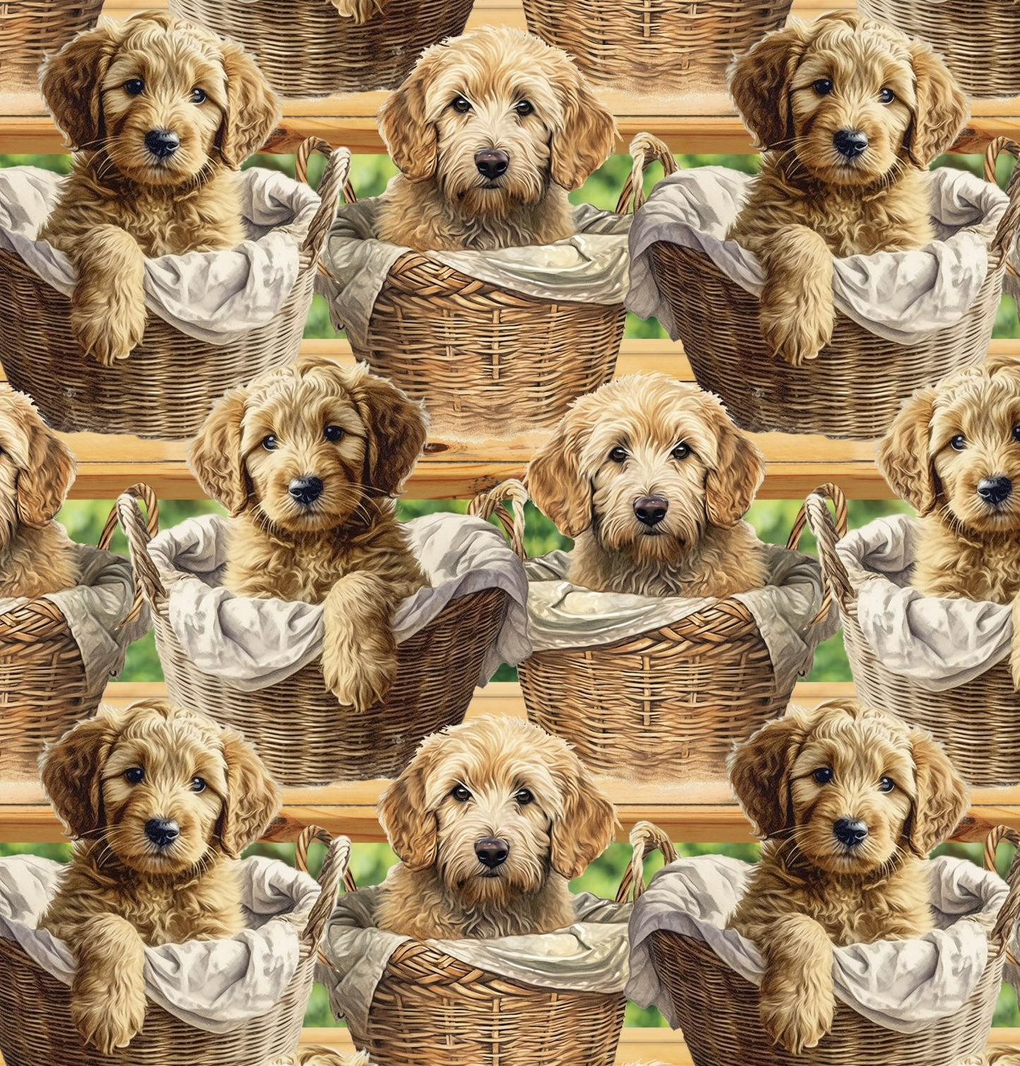 DT - sm. Dog - Allover Goldendoodle