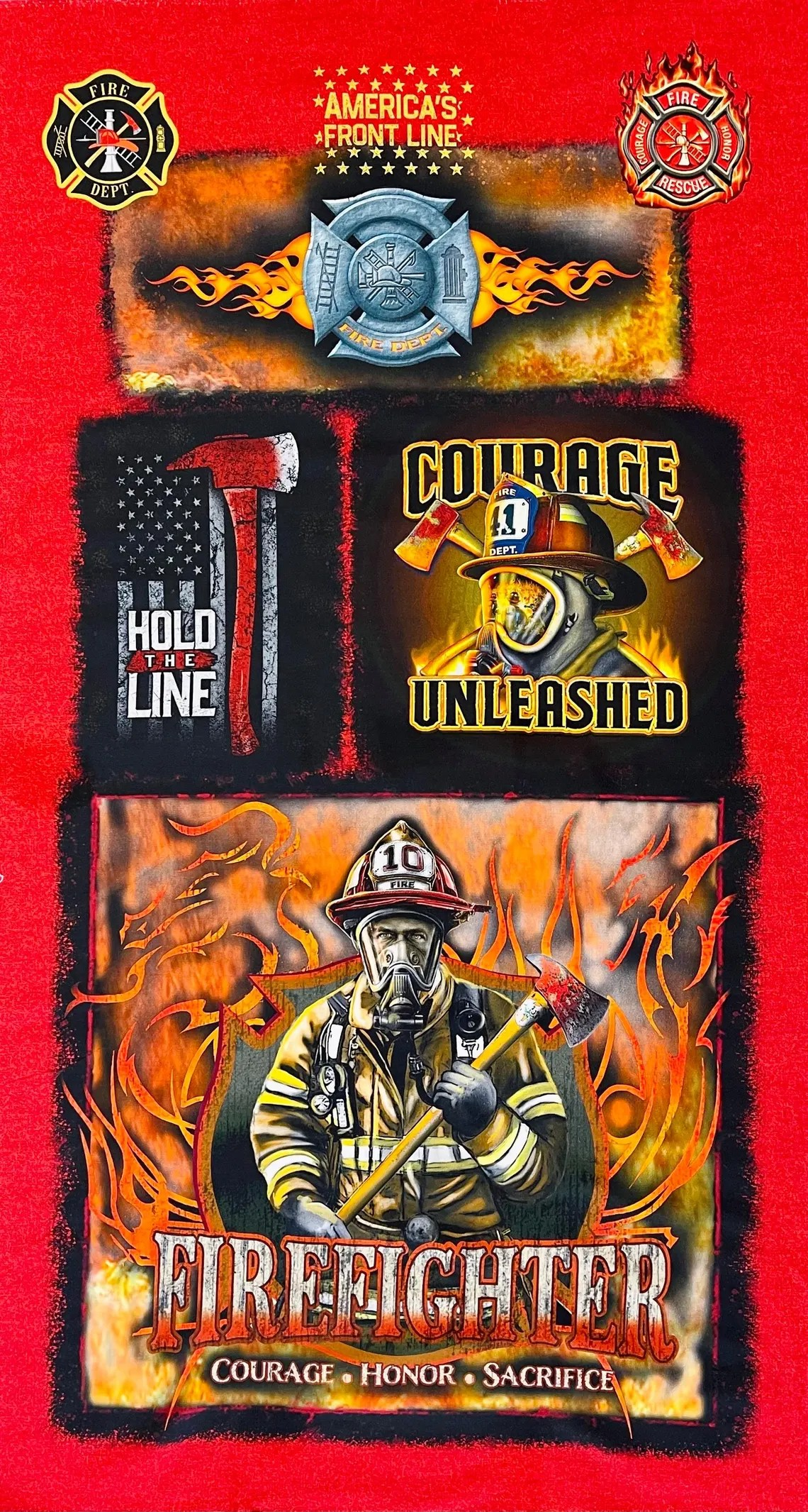 Sykel Panel 24" x 43" Firefighter Panel