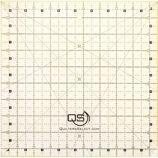 Non-Slip Ruler 9-1/2in x 9-1/2in