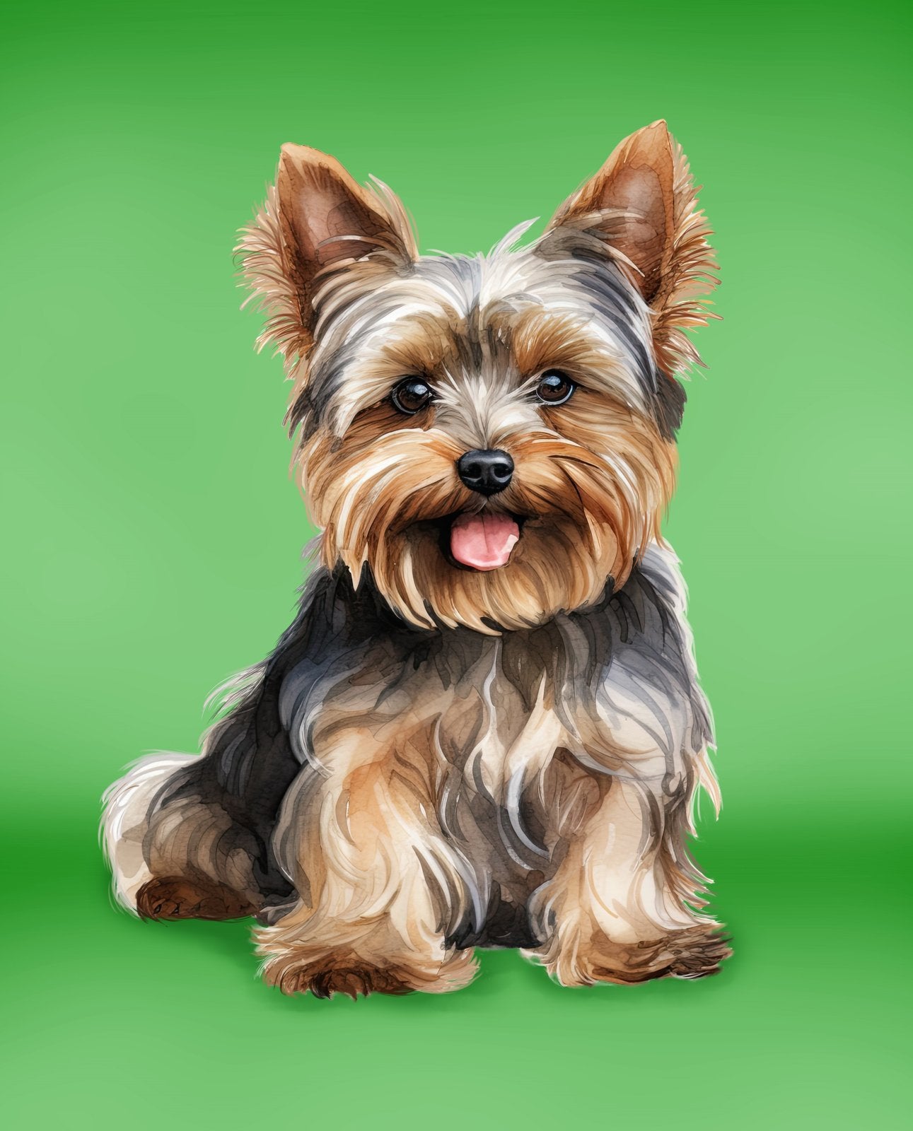 DT - sm. Dog Panel  yorkie