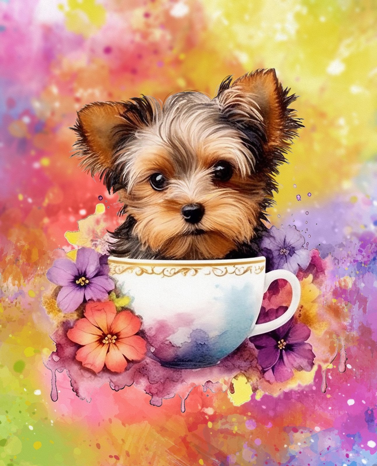 DT - sm. Dog Panel  teacup yorkie