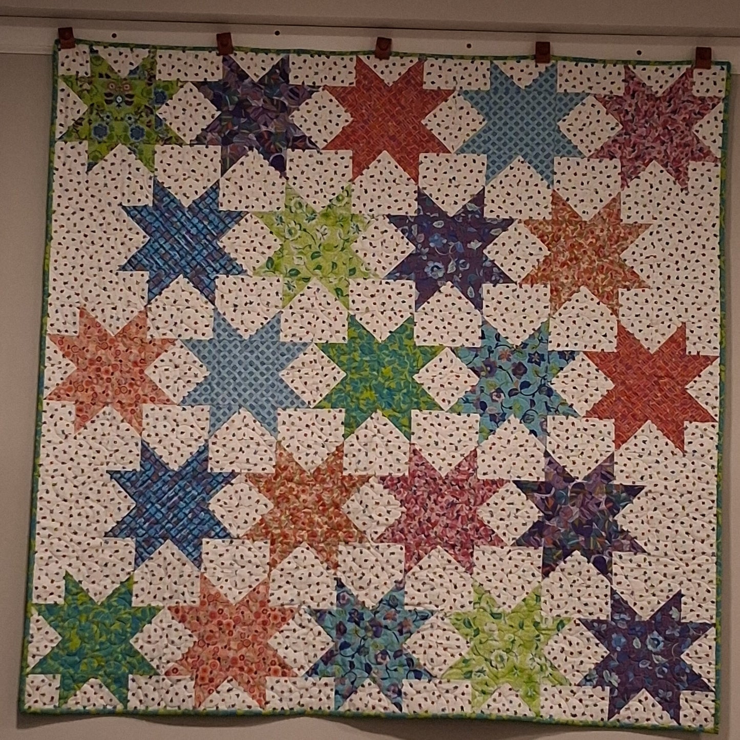 Galaxy of 23 quilt