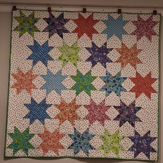 Galaxy of 23 quilt