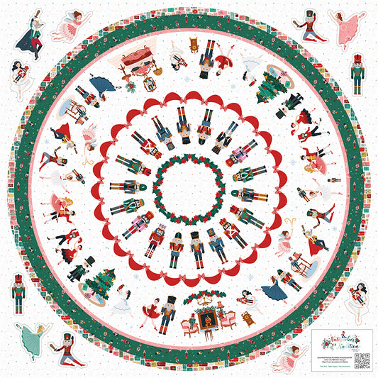 Nutcracker Tradition Home Décor Tree Skirt Panel