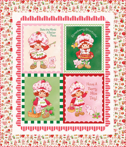 Strawberry Shortcake™ Panel Quilt Kit