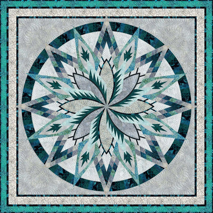 Batiks Silver Shores Quilt Kit