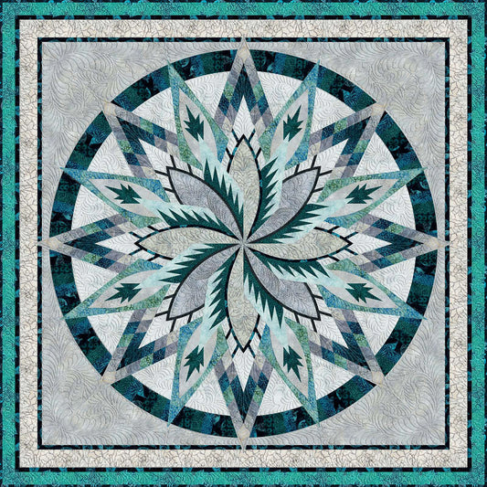Batiks Silver Shores Quilt Kit