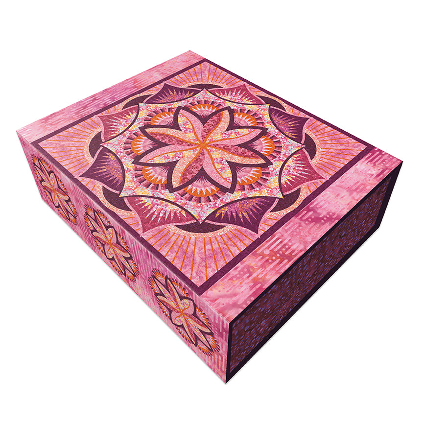 Batiks Cinnamon and Sage Color Crush Quilt Kit