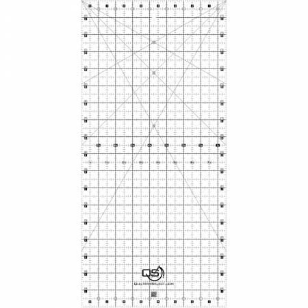 Crystal Non-Slip Ruler 8-1/2in x 18-1/2in