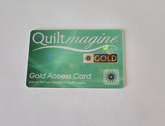 Quiltmagine Gold Access Card