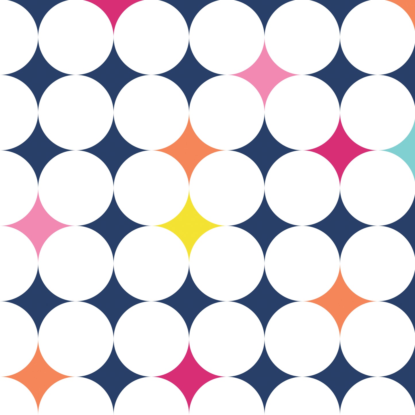Wide Back Effervescence Navy 3-Yard Package