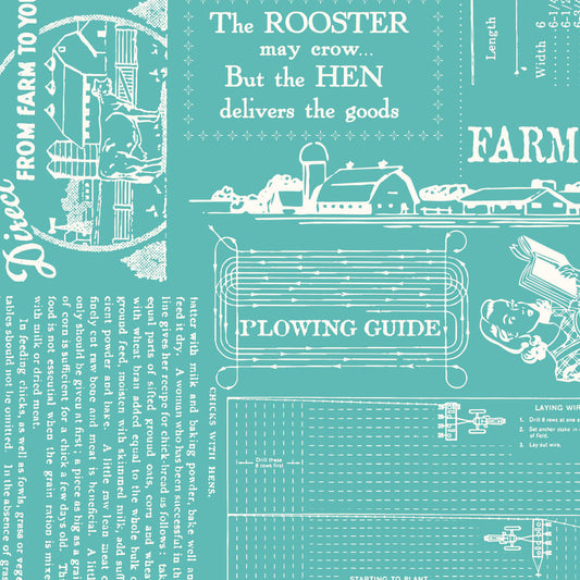Wide Back Farm Girl Vintage Farm Girl Life Cottage 3-Yard Package