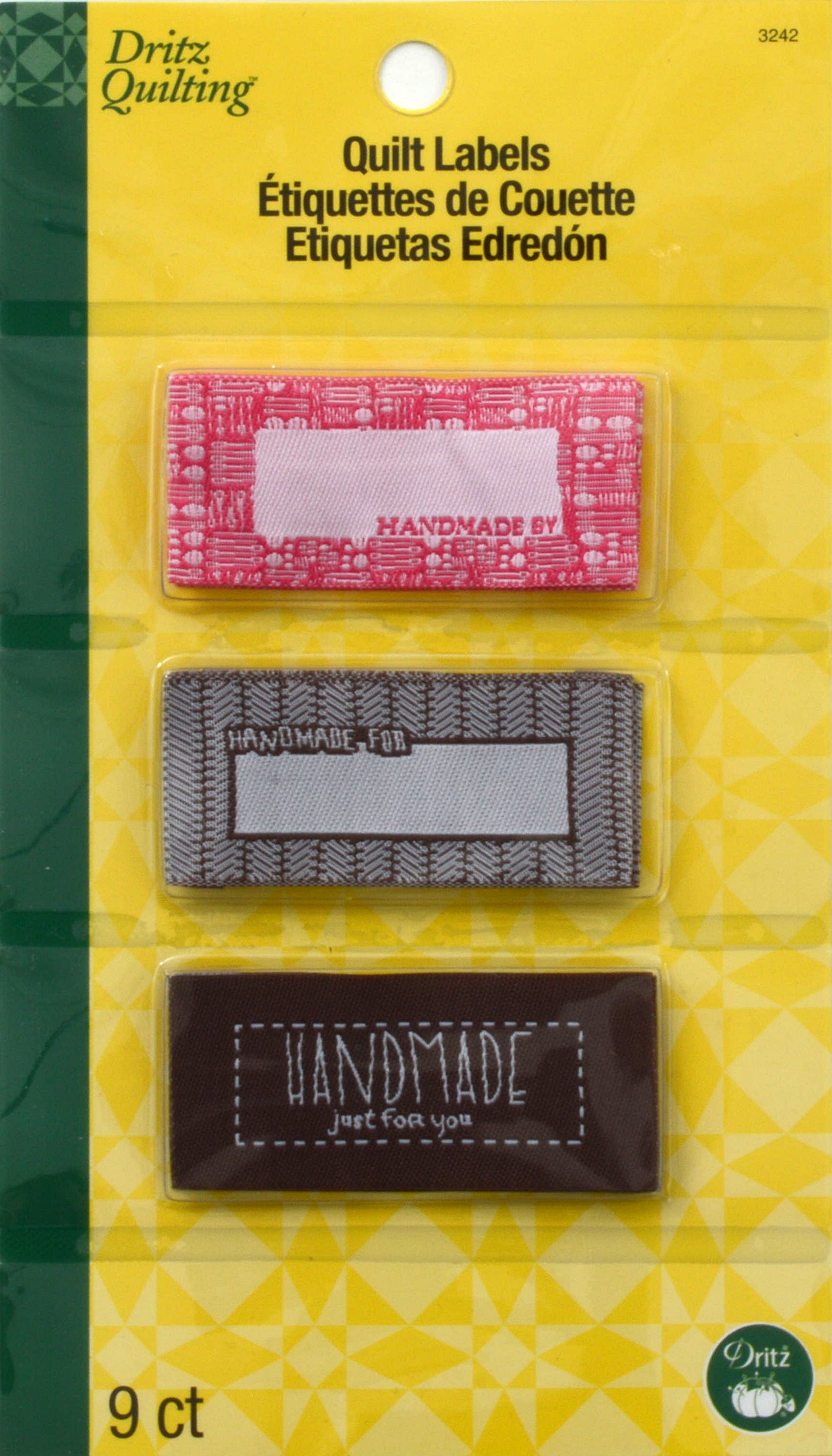 Dritz Quilting Quilt Labels 3242