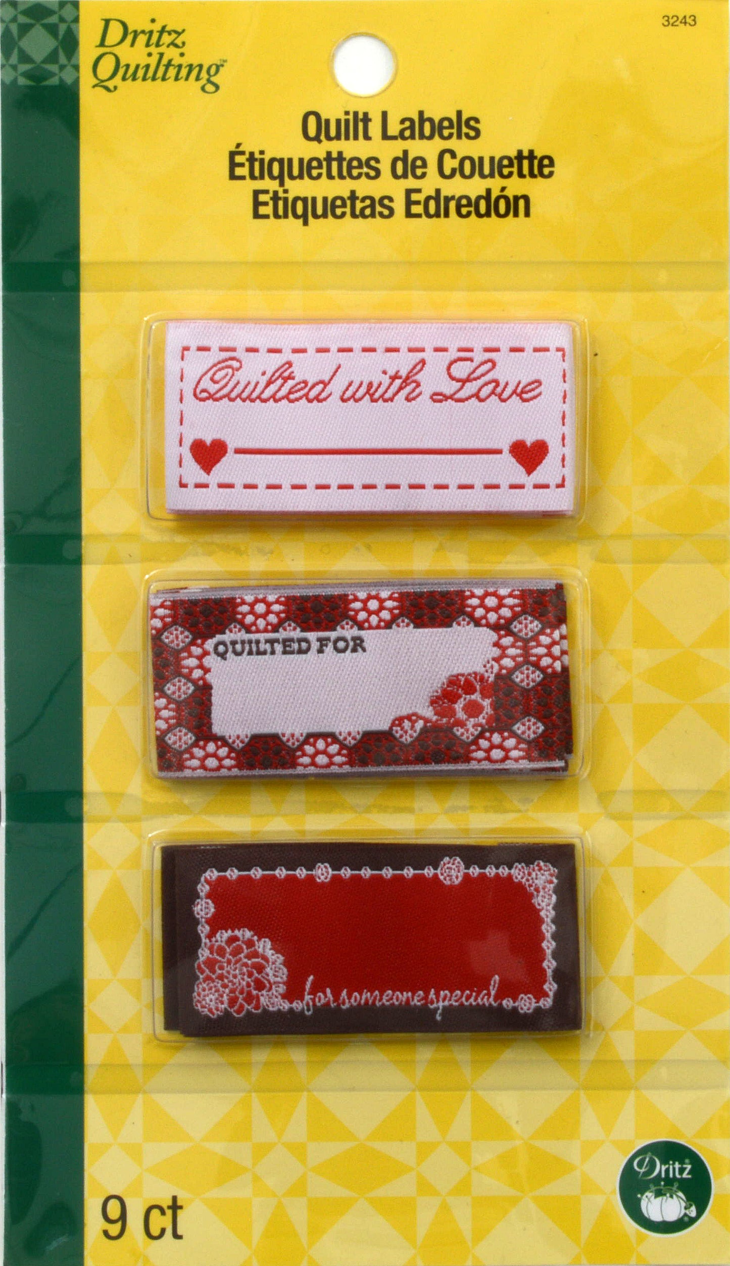 Dritz Quilt Labels