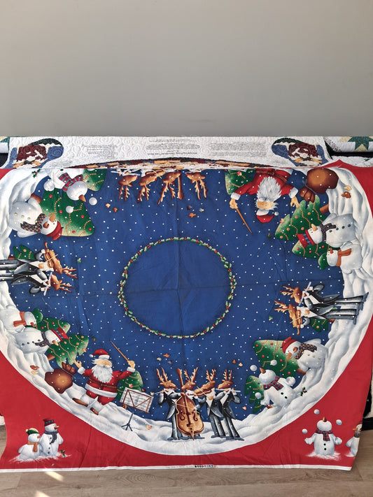 Holiday Edition by Farbi‑Quilt Inc. – Tree Skirt Panel (Design #247)
